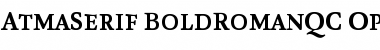 Download AtmaSerif-BoldRomanQC Font