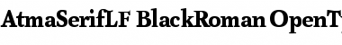 Download AtmaSerifLF-BlackRoman Font