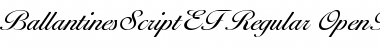 Download BallantinesScriptEF Font