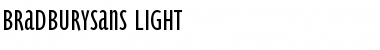 Download BradburySans-Light Font