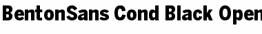 Download BentonSans Cond Black Font