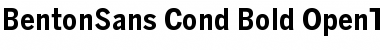 Download BentonSans Cond Bold Font