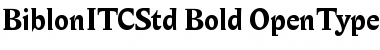 Download Biblon ITC Std Font