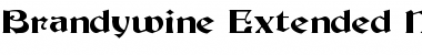 Brandywine-Extended Normal Font