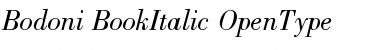 Bodoni Book Italic