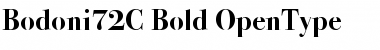 Bodoni72C Bold Font