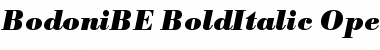 Bodoni BE Bold Italic