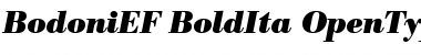 BodoniEF BoldIta Font