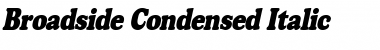 BroadsideCondensed Font