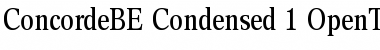 Download Concorde BE Font