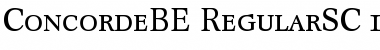Concorde BE Regular Small Caps & Oldstyle Figures