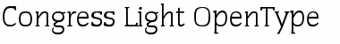 Congress-Light Regular Font