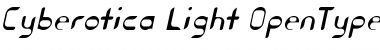 Cyberotica Light Font