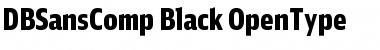 DB Sans Comp Black