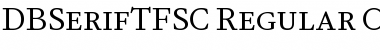 DB Serif TF SC Regular Font