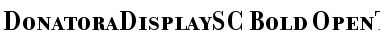 Download DonatoraDisplaySC Font