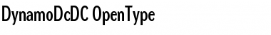 Dynamo DC Regular Font