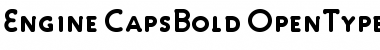 Engine CapsBold Font