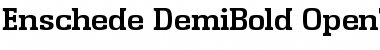 Download Enschede-DemiBold Font