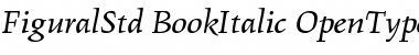 Figural Std Book Italic Font