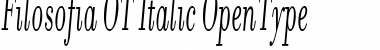 Filosofia OT Italic Font