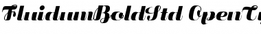 Download Fluidum Bold Std Font