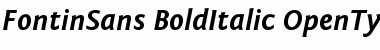 Fontin Sans Bold Italic