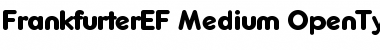 FrankfurterEF Medium Font