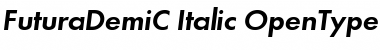 FuturaDemiC Italic