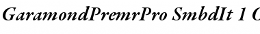 Garamond Premier Pro Semibold Italic