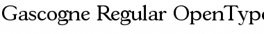 Gascogne-Regular Regular Font