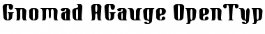 Download Gnomad-AGauge Font