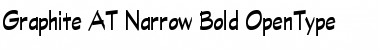 Download Graphite AT Narrow Bold Font