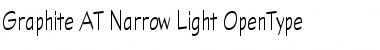 Download Graphite AT Narrow Light Font