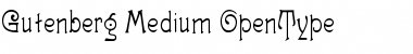 Gutenberg Medium Font