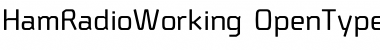 Download HamRadioWorking Font