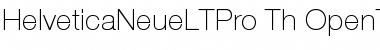Helvetica Neue LT Pro 35 Thin