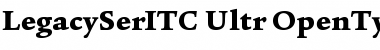 Legacy Serif ITC Ultra