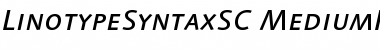 Download LinotypeSyntaxSC Font
