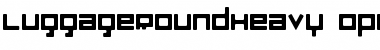 Download LuggageRound Font
