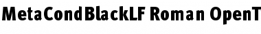Download MetaCondBlackLF Font