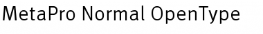 Download MetaPro-Normal Font