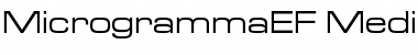 Download MicrogrammaEF Font