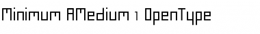 Minimum AMedium Font