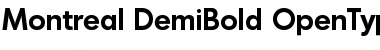 Download Montreal-DemiBold Font