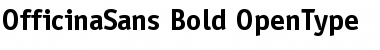 ITC Officina Sans Bold Font