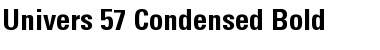 Univers 57 Condensed Bold