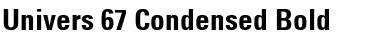 Univers ItalicBold Font