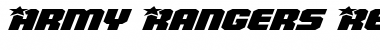 Download Army Rangers Super-Expanded Italic Font
