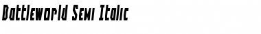 Battleworld Semi-Italic Font